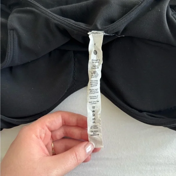 lululemon athletica Black align waisted tank - Picture 3 of 3